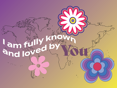 PCM Design Challenge | I Am Fully Known and Loved By You art artwork church design design challenge graphic design pcmchallenge prochurchmedia social media typography