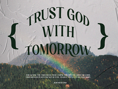 PCM Design Challenge | Trust God with Tomorrow