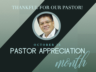 Pastor Appreciation Month