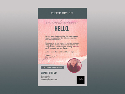 Newsletter Email Promo design discount email email blast graphic design newsletter promo sale special offer tinted design