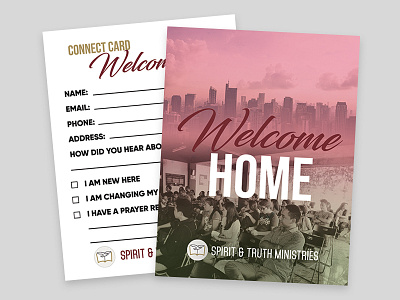 STEM Church | Welcome/New Visitors Connect Cards