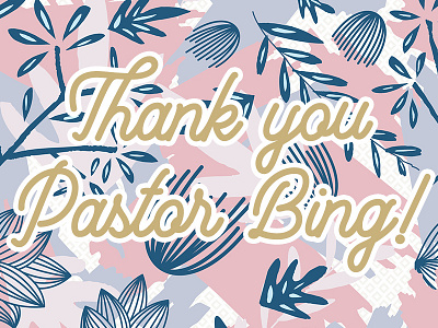 Pastor Appreciation Day | Thank you art artwork church church event design graphic design philippines stem stem church typography