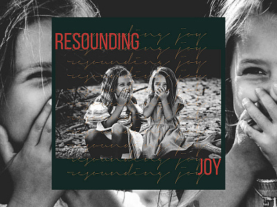 PCM Design Challenge | Resounding Joy art artwork church design graphic design pcmchallenge prochurchmedia social media typography