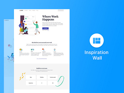 Inspiration wall extension