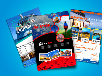I Will Do Tour, Travel And Summer Vacation Flyer And Poster adobe photoshop cc clean concept creative flyer eyecatching flyer flyer flyer concept flyer design promotional flyer summer flyer sunset vacation flyer
