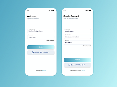 Daily UI 001 / Sign Up Page adobe xd adobexd app daily ui daily ui 001 daily ui challenge design login page minimal minimalist minimalist design minimalistic mobile ui sign up sign up page sign up ui signup page ui ui design ux