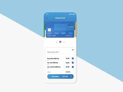 Daily UI 002 / Credit Card Checkout