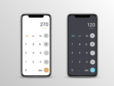 Daily UI 004 / Calculator adobe xd adobexd app app design app interface calculator calculator app calculator ui daily ui daily ui 004 daily ui challenge design interface interface design mobile ui ui