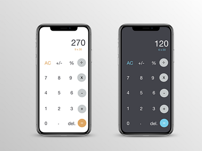 Daily UI 004 / Calculator