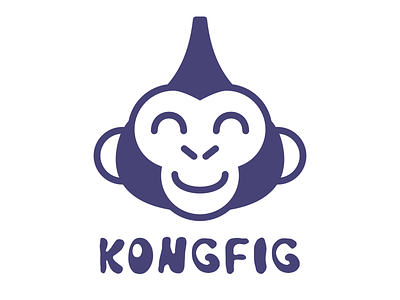 Kongfig ape fig js kong logo monkey repo