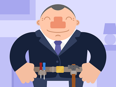 Make the most of your profile builder illustration mybuilder purple suit tie tools