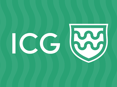 Isbourne Catchment Group green icg logo shield