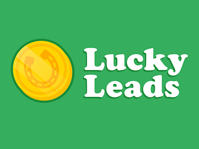 Lucky Leads Competition coin cooper black horse shoe logo