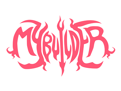 Metal MyBuilder band logo metal mybuilder
