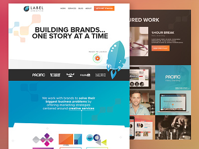 The Label Creative Website agency agency website design web web design website