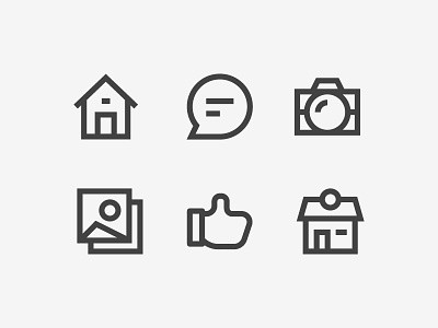 Bold Icon - UI Starter Kit bold icon icon line icon mobile app ui website icon