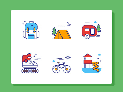 Travel Icon Set Part 2