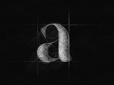 A Sketch blackandwhite design hand drawn hand lettered hand lettering lettering letters procreate sketch sketchbook typography