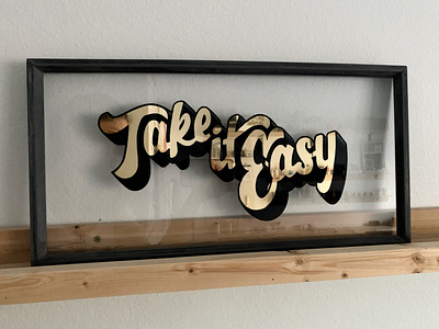 Hand Painted and Gilded Glass Lettering Sign commission custom enamel hand drawn hand lettered lettering sign sign painting sign writing wall art
