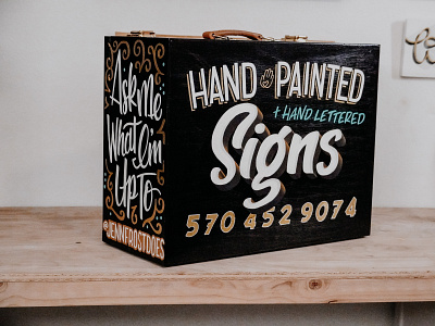 Painters Kit | Hand Lettered & Hand Painted