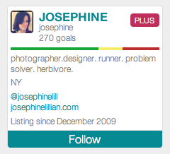 New small usercard for Accompl.sh follow button profile usercard