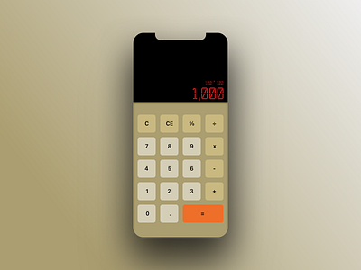 Daily UI 004 Calculator