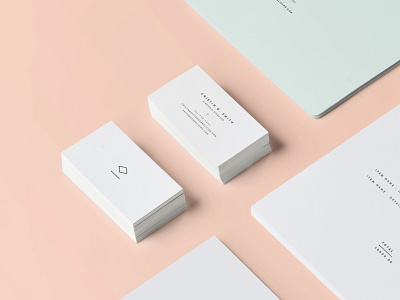 Saffron & Sage branding design love pastel symbols