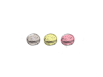 Macaron Love design illustration love macaron paris pastries summer