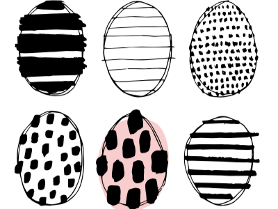 Graphic Eggs design easter eggs graphic illustration