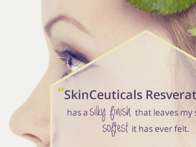 SkinCeuticals Customer Reviews | RebelMouse client design designer graphic photoshop skinceuticals typography web design work