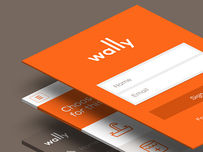Wally Screens character sf home sensor ios7 iphone wally