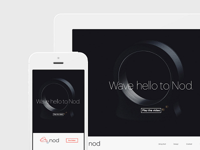 Nod Responsive Design character charactersf ipad iphone nod responsive design