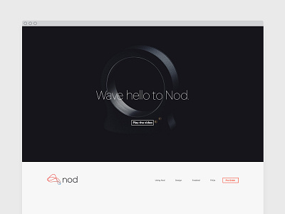 Nod Homepage character charactersf ipad iphone nod responsive design