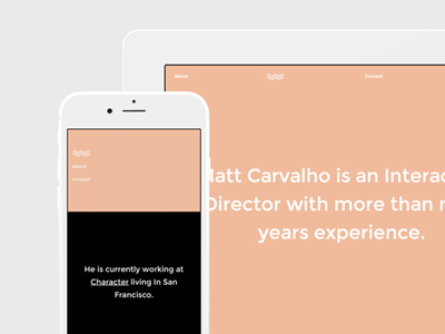 Responsive Layout animation character charactersf ipad iphone responsive design ui ux