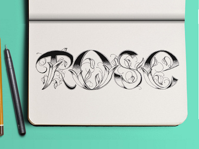 Rose's Hand Lettering handlettering typography