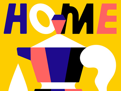 Circolo del Design — Home is black design editorial graphic graphicdesign illo illustration minimal type typography