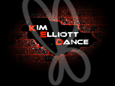 KED Logo branding company dance design illustration independent logo