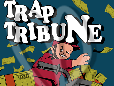 Trap Tribune branding clothes clothing company design fashion illustration independent