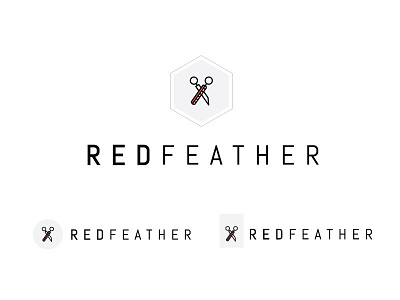 Red Feather Logo Concept 2