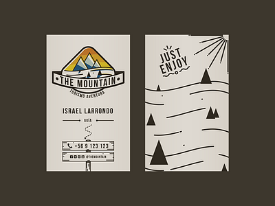 THE MOUNTAIN - Business card