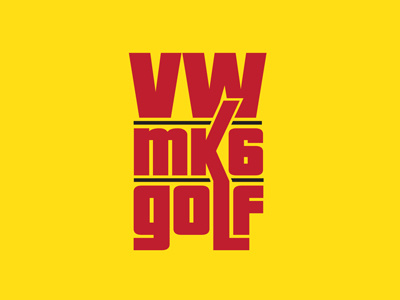 Vw Mk6 Golf Logo car clean decal design german golf logo mark sticker volkswagen