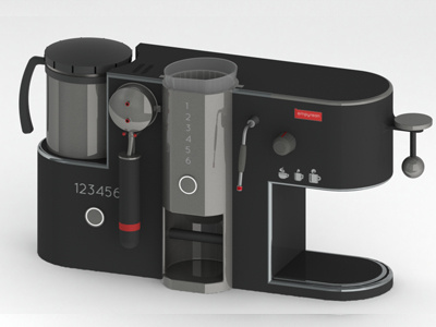 Empyreal Coffee Machine by Marty Doran on Dribbble