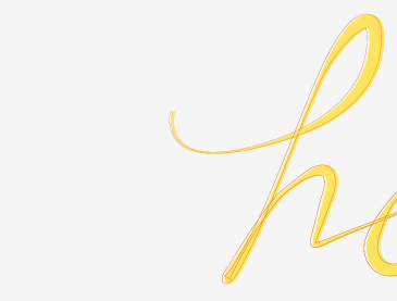 Script H cursive handtype illustration lettering typography