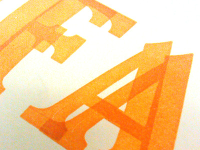 Woodtype Registration Print ink letterpress printing typography woodtype
