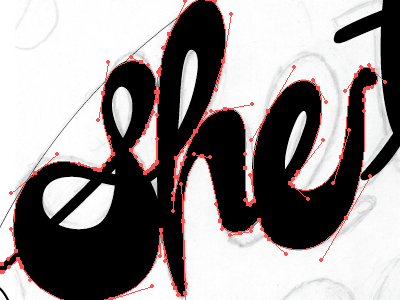 Pen toolin' like a boss cursive illustrator lettering pen tool typography vector