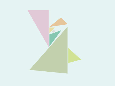 Triangles color illustration illustrator playing shapes