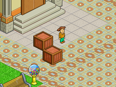 What's in the crates? game games pixel art