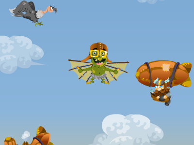 Goblin Flying Machine game games goblin