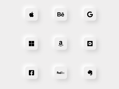 3D icon icon logo ui