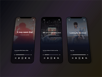 Music Player adobexd app dailyui dailyui009 design mobile music music player typography ui ux